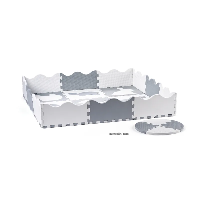 Plastica Penové Puzzle, ohrádka, 34 ks