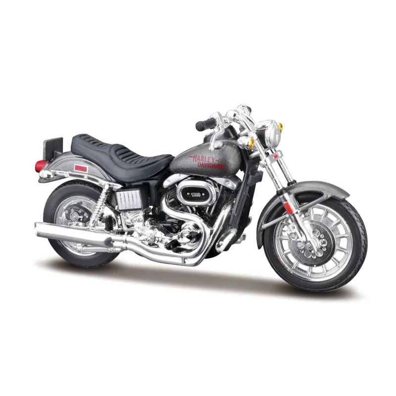 Maisto - HD - Motocykel - 1977 FXS Low Rider, blister box, 1:18