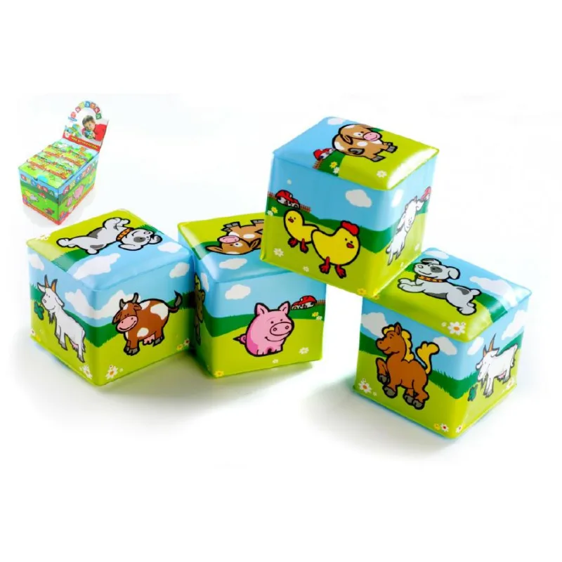 teddies Kocka Moje prvé zvieratká 7x7cm v sáčku 0+