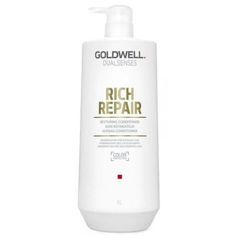 GOLDWELL Dualsenses Rich Repair Conditioner 1000ml - kondícií. pre suché a lámavé vlasy
