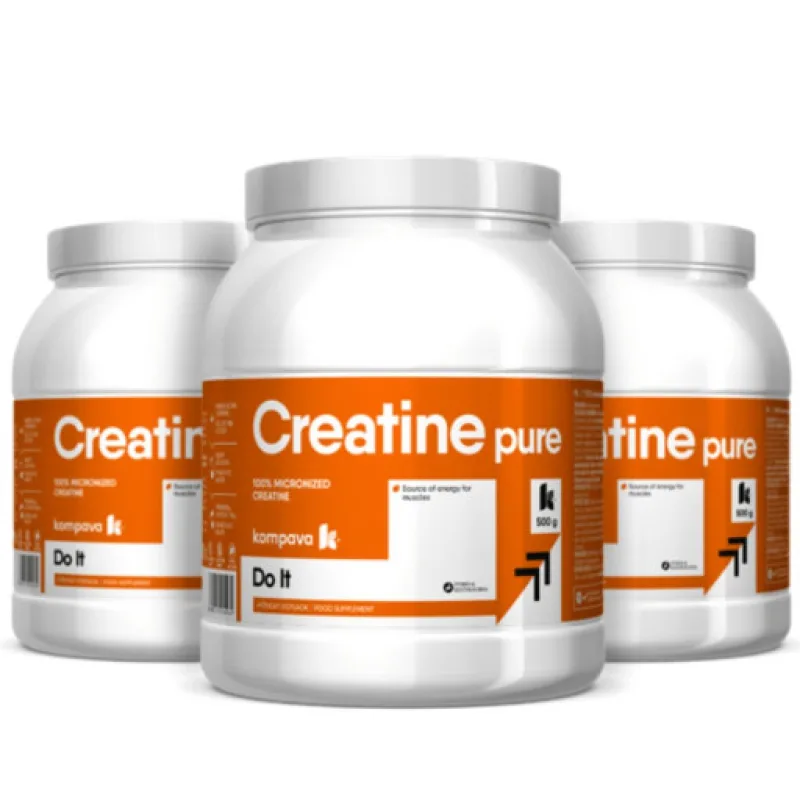 Kompava Kreatin Pure 3x500g