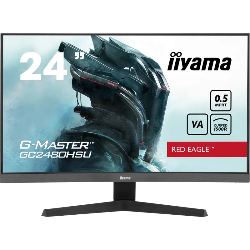 iiyama G-Master/GC2480HSU-B1/23,6"/VA/FHD/180Hz/0,5ms/Black/3R GC2480HSU-B1