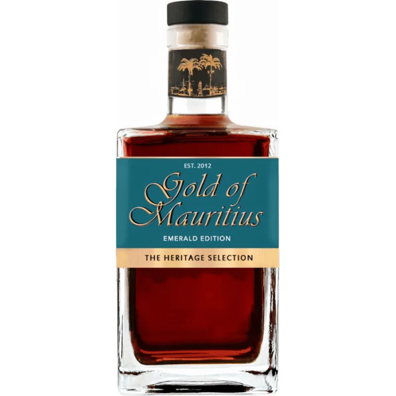 Gold of Mauritius Emerald Edition 40% 0,7 l (čistá fľaša)