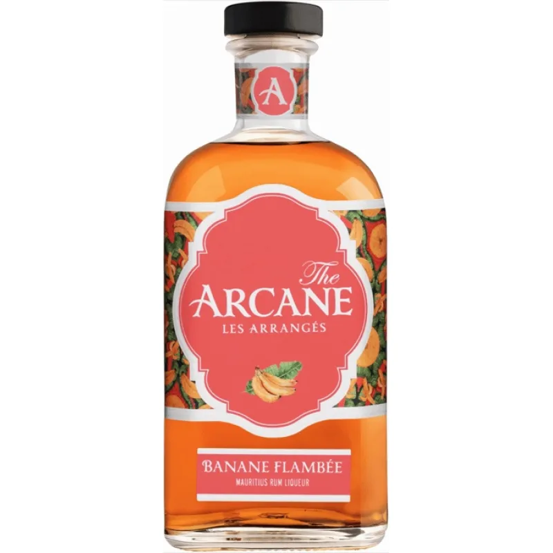 Arcane Les Arrangés Banane Flambée 35% 0,7 l (čistá fľaša)