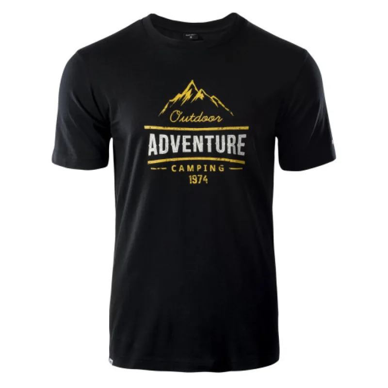 Hi-Tec LORE BLACK Pánské tričko, vel. XL