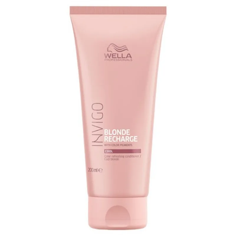 WELLA Invigo Cool Blonde Recharge Conditioner 200ml - kondicionér pre studenú blond