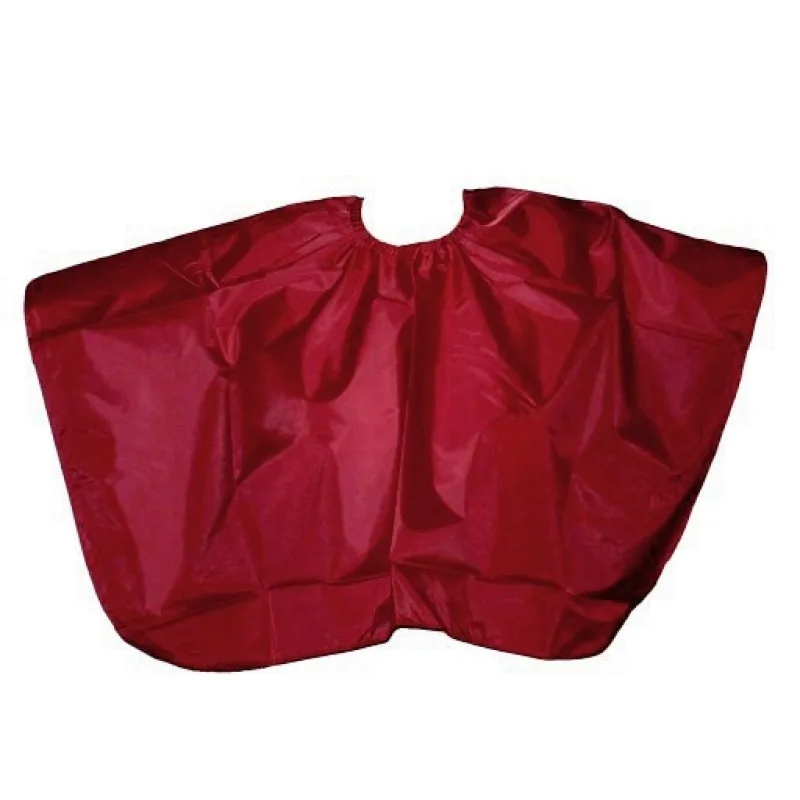 SALON Komplet Kadernícka strihacia pláštěnka krátká - vínová