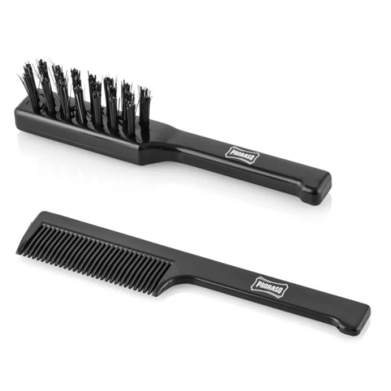 PRORASO Set - Proraso kefku a hrebienok na fúzy a fúzy