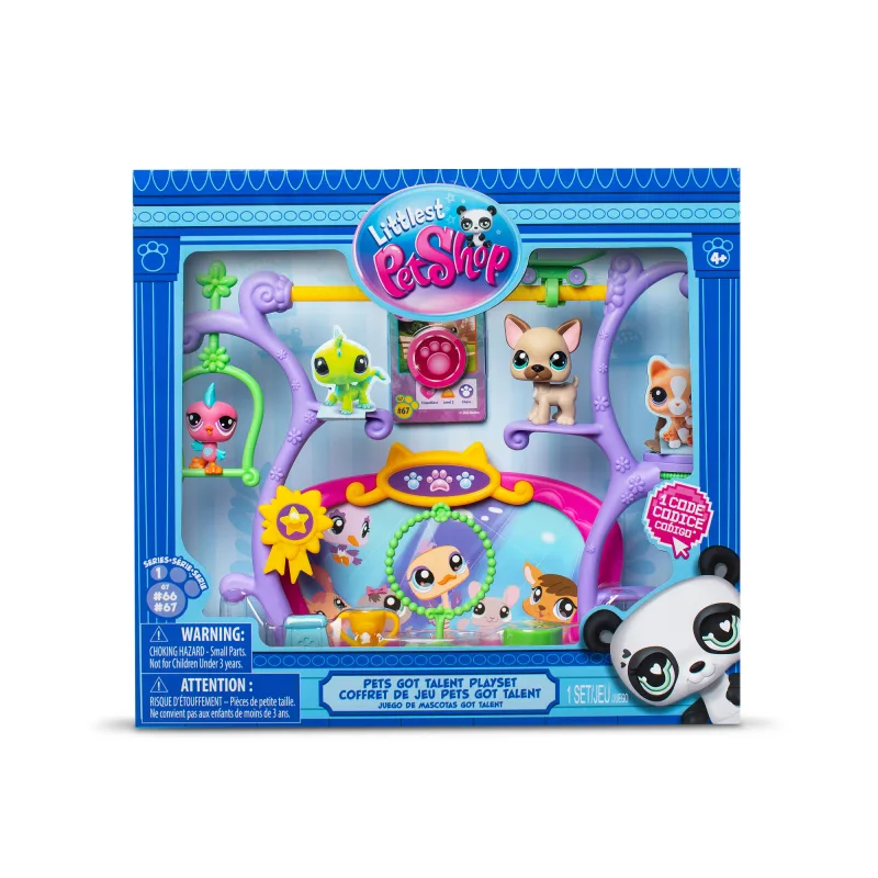 TM Toys Littlest Pet Shop herná sada Zvieratká majú talent