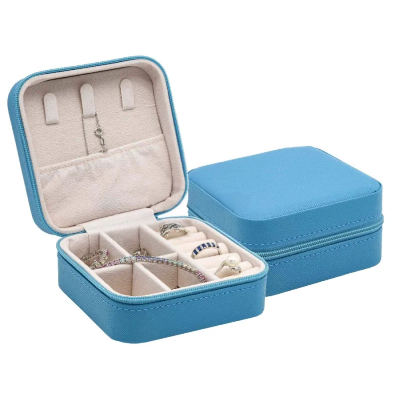 Šperkovnica modrá JK SP-1815/A15