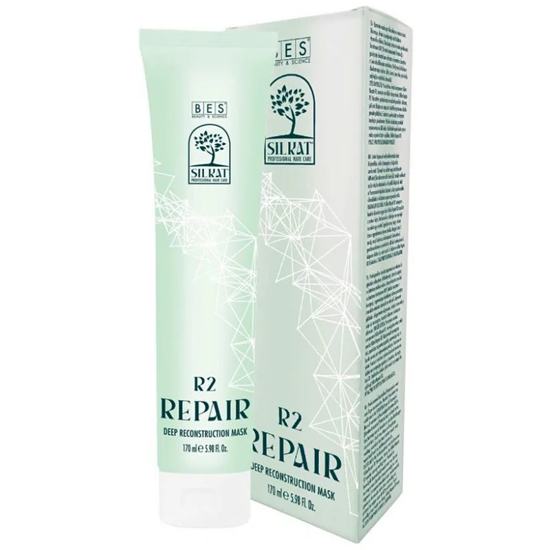BES Silkat Repair R2 Deep Reconstruction Mask 170ml - Opravná kúra pre zničené vlasy