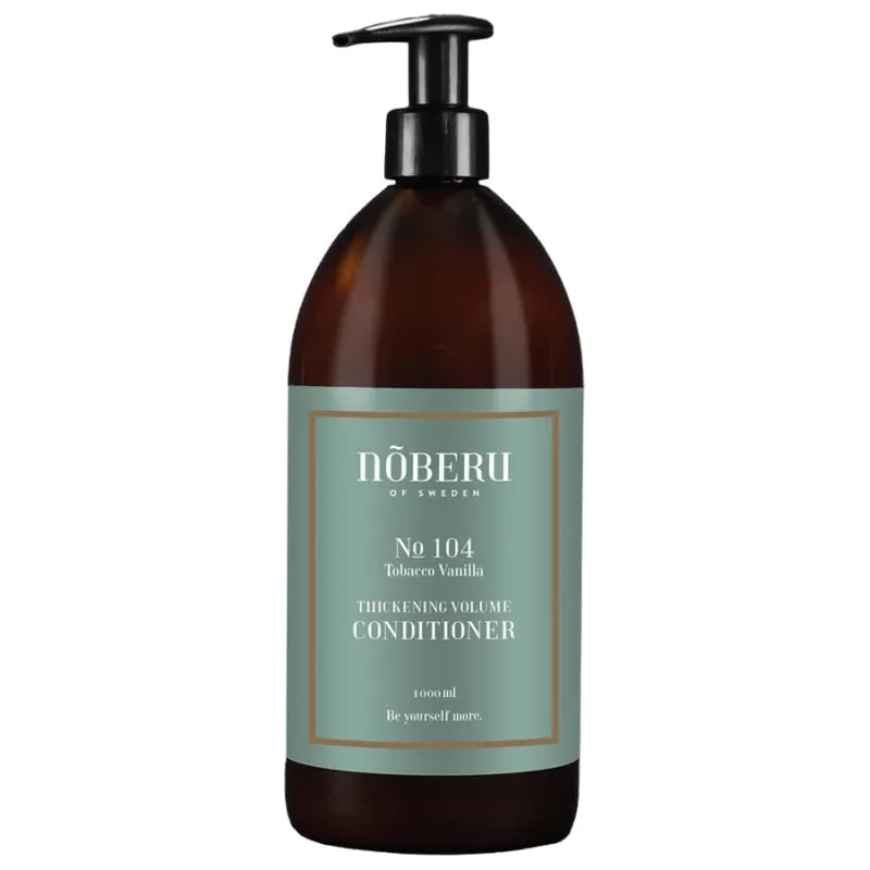 NOBERU OF SWEDEN Kondicionér na objem vlasov NOBER Thickening volume conditioner Tobacco vanilla 1000 ml