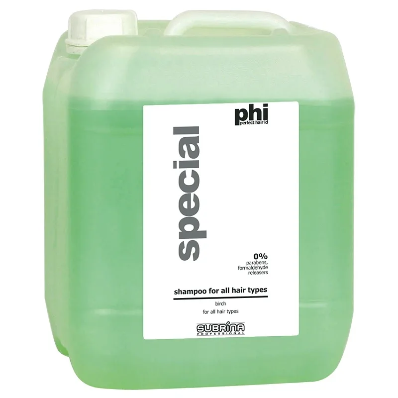 SUBRÍNA PHI Shampoo for All Hair Types Birch 5000ml - brezový šampón na vlasy