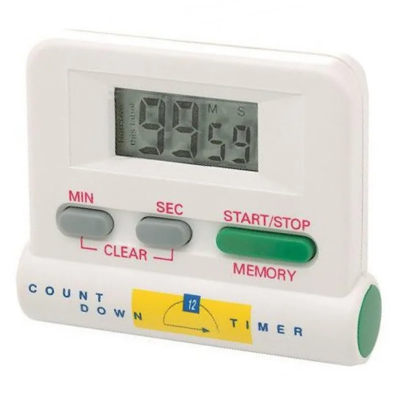 SIBEL Digital Digitálny časovač, minútka - biela