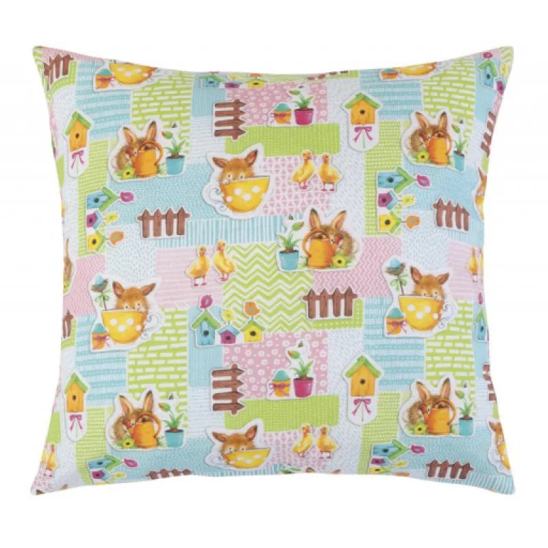 Bellatex Polštářek EMA Velikonoční housata - 45x45 cm