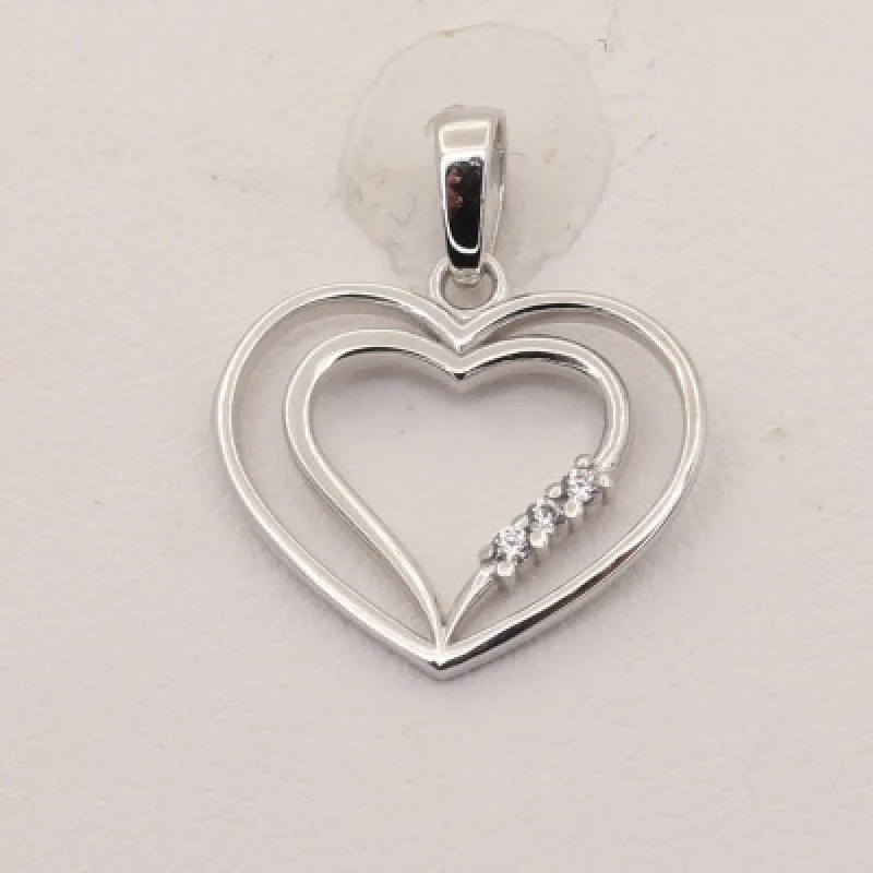 Zlatý prívesok srdce KA 2714LOTW, 0.85 g, 0.85 g