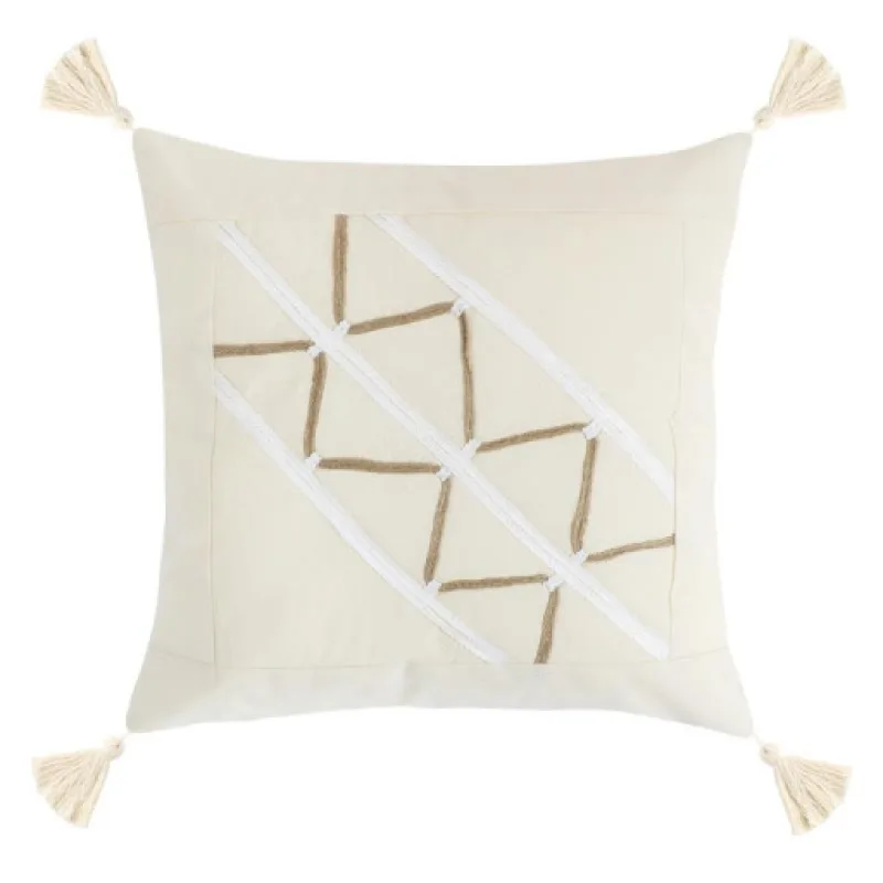 Bellatex Povláček na polštář PERU, přírodní 010 - 40x40 cm