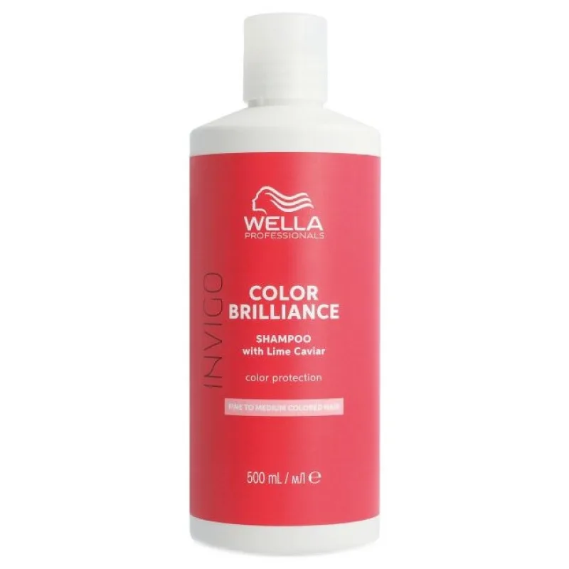 WELLA Invigo Brilliance Color Shampoo Fine Normal 500ml - šampon pre farbené vlasy
