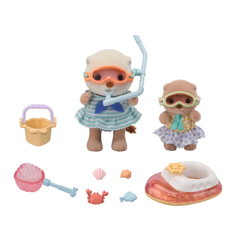 Sylvanian Families 5804 Vydrie sestry na dovolenke pri mori