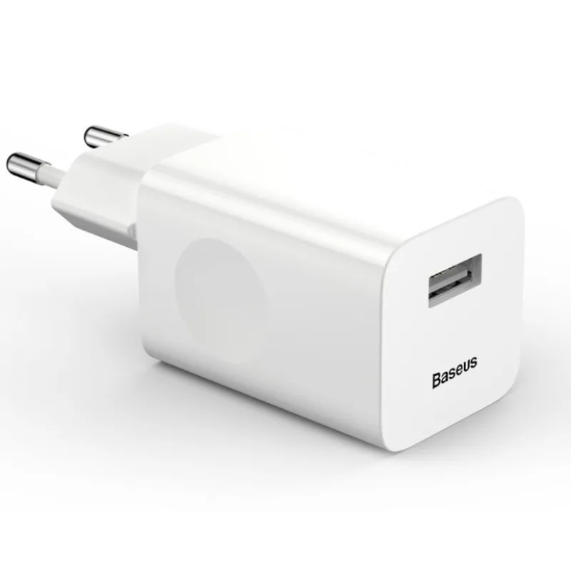 NONAME Baseus rychlonabíječka do sítě 1xUSB Quick Charge 3.0 24W bílá 6953156272446