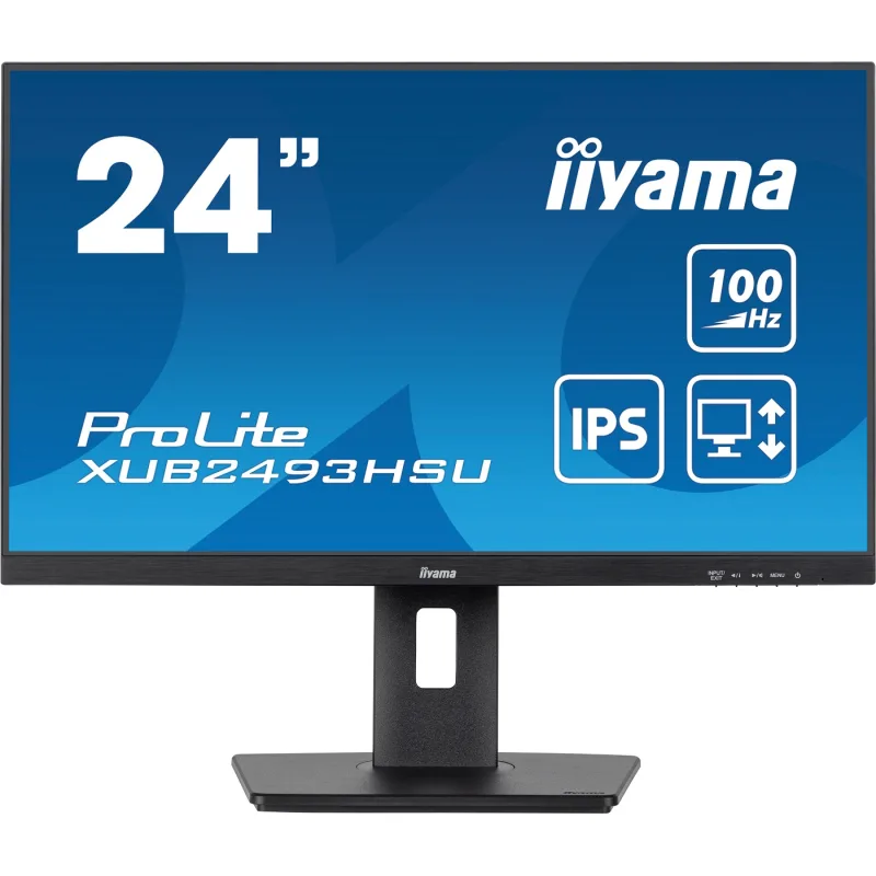 iiyama ProLite/XUB2493HSU-B7/23,8"/IPS/FHD/100Hz/1ms/Black/3R XUB2493HSU-B7