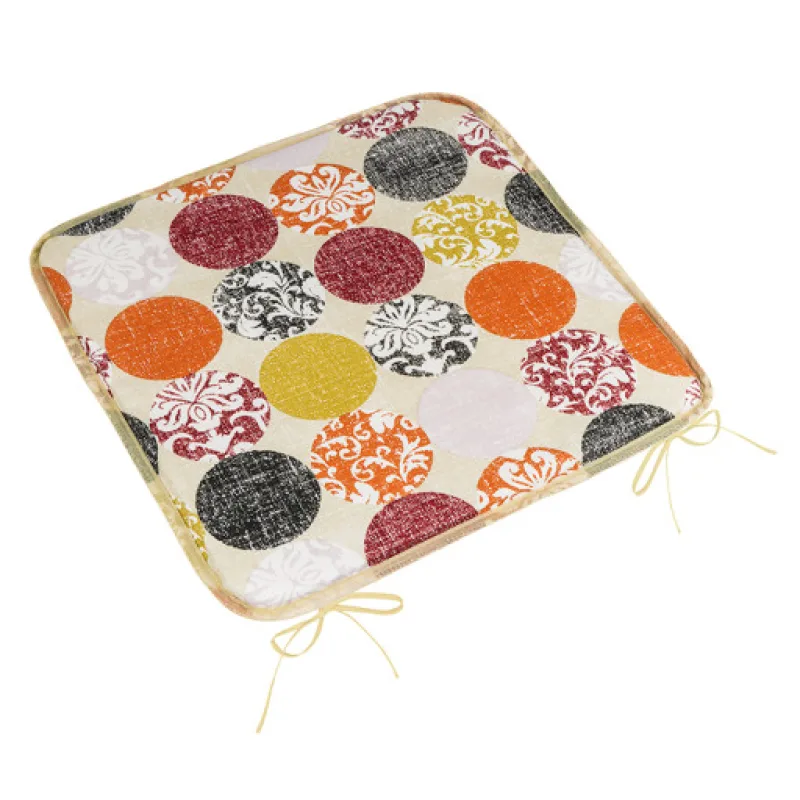 Bellatex Sedák BERTA hladký, Koule barevné - 40x40cm