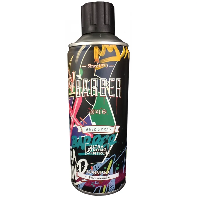 Extra silný lak na vlasy MARMARA Barber Hair spray No.16 400 ml