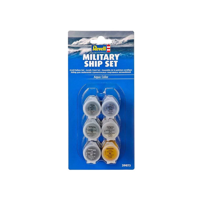 Revell Sada farieb Aqua Color 39073 - Military Ship Set