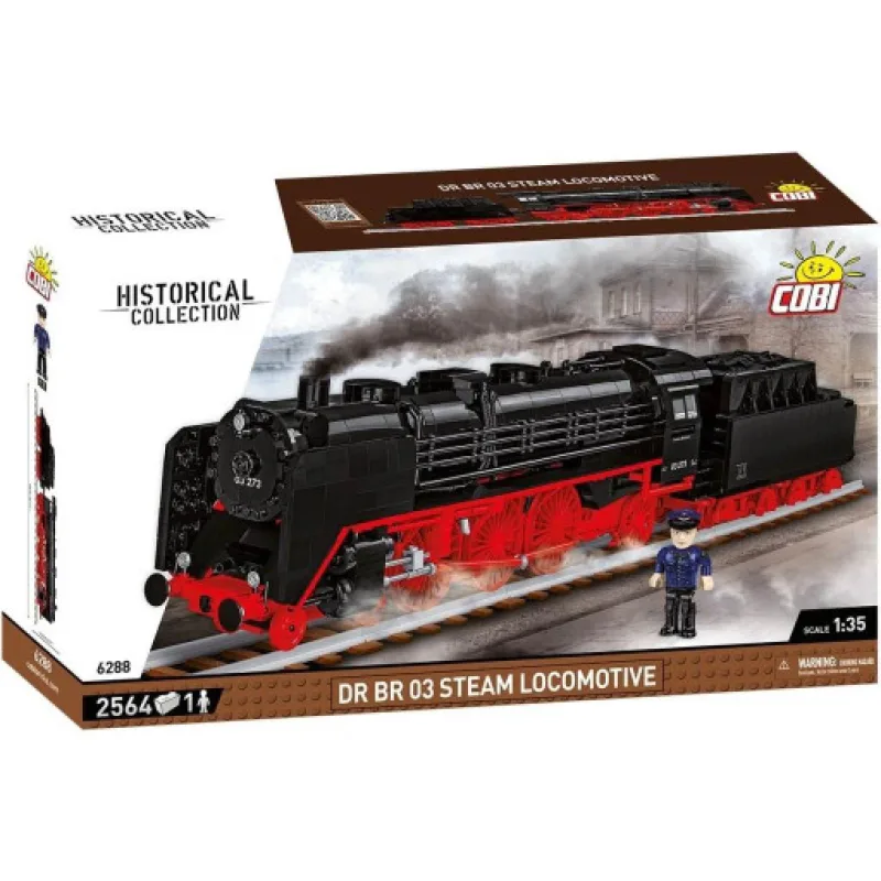 Cobi 6288 Parní lokomotiva DR BR 03, 1:35, 2564 kostek