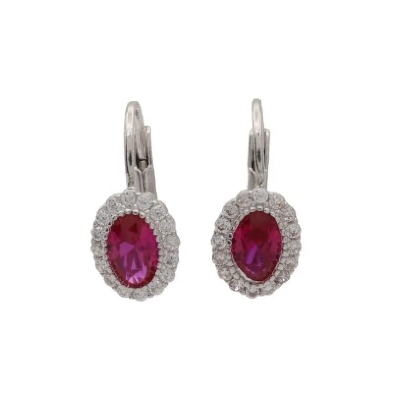 Zlaté náušnice z bieleho zlata KA EPKY0055RW, 2.05 g, 2.05 g