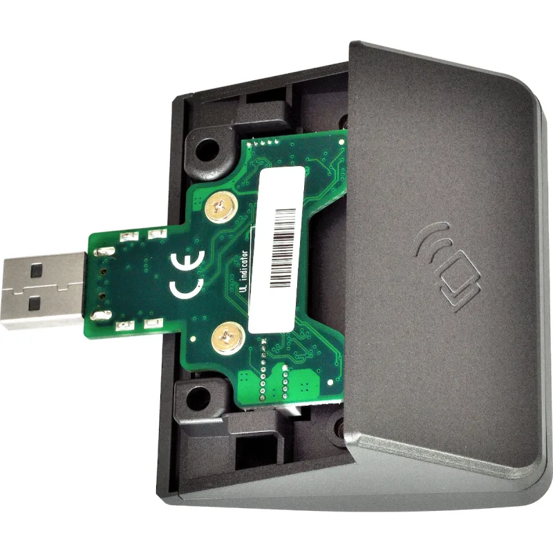 VIRTUOS Čtečka RFID karet pro XPOS, 13.56 MHz, USB (emulace RS232), šedá KBB9712