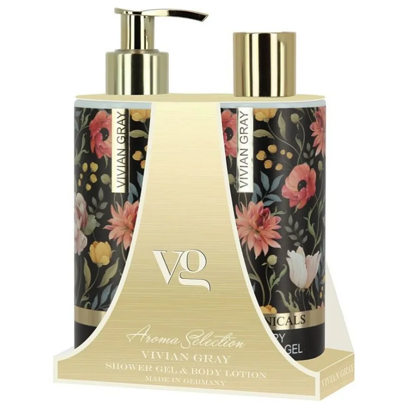 VIVIAN GRAY BOTANICALS Shower Gél + Body Lotion 2x250ml - sprchový gél + telové mlieko