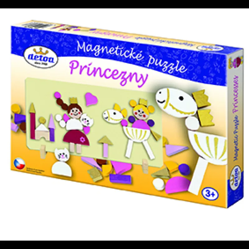 Detoa Magnetické puzzle Princezné