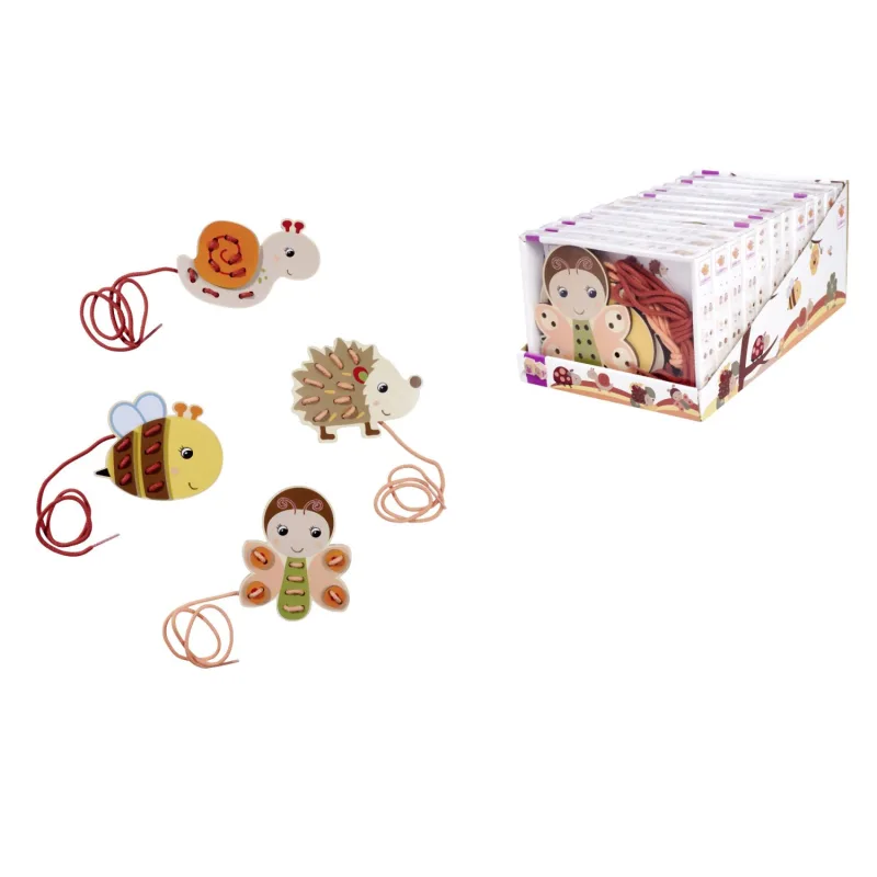 Simba Dřevěná vyšívací hra 15ks, DP12