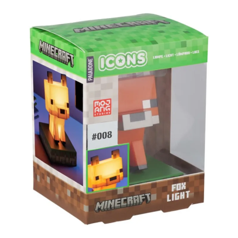 Paladone Minecraft Fox lampička, Icon Lights