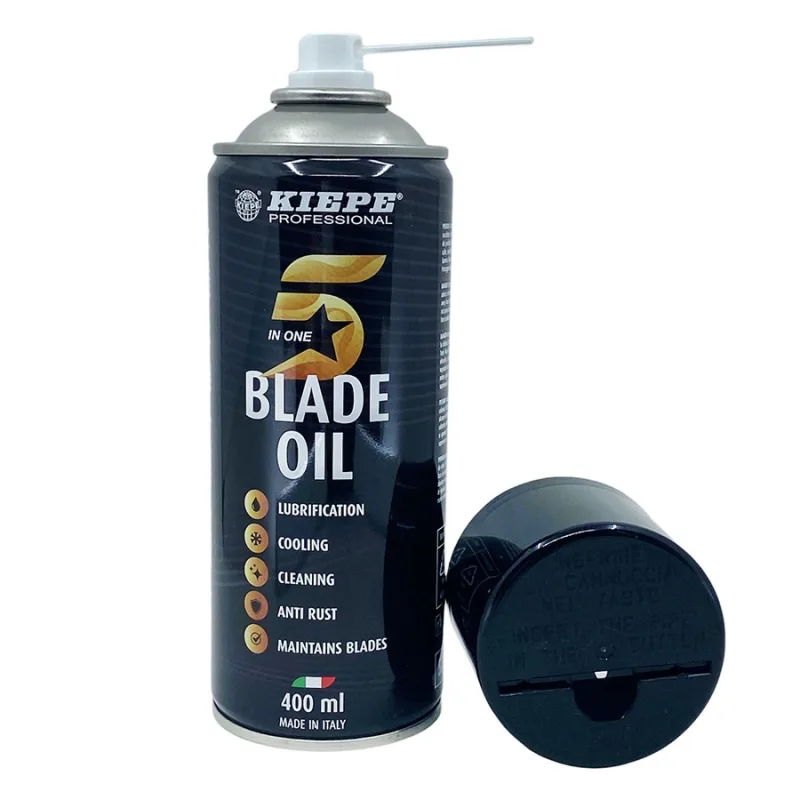 Multifunkčný sprej na strihacie strojčeky KIEPE 5v1 Blade oil 400 ml