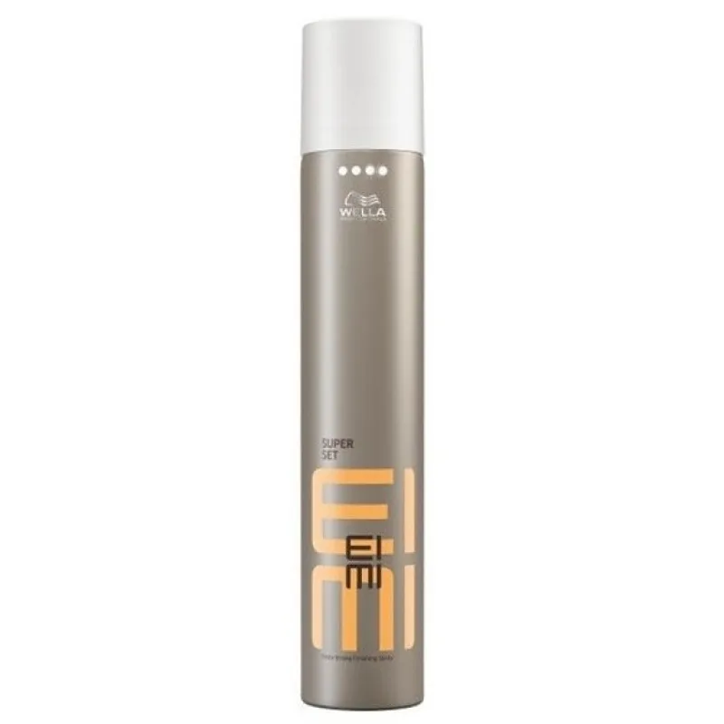 WELLA EIMI Super Set Finish Spray 500ml - extra silne tužiaci lak na vlasy