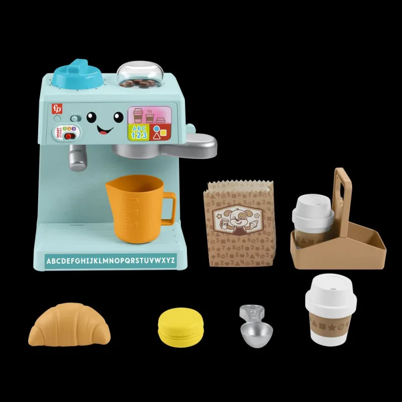 Mattel Fisher-Price VZDELÁVACÍ KÁVOVAR CZ/SK/ENG/HU/PL