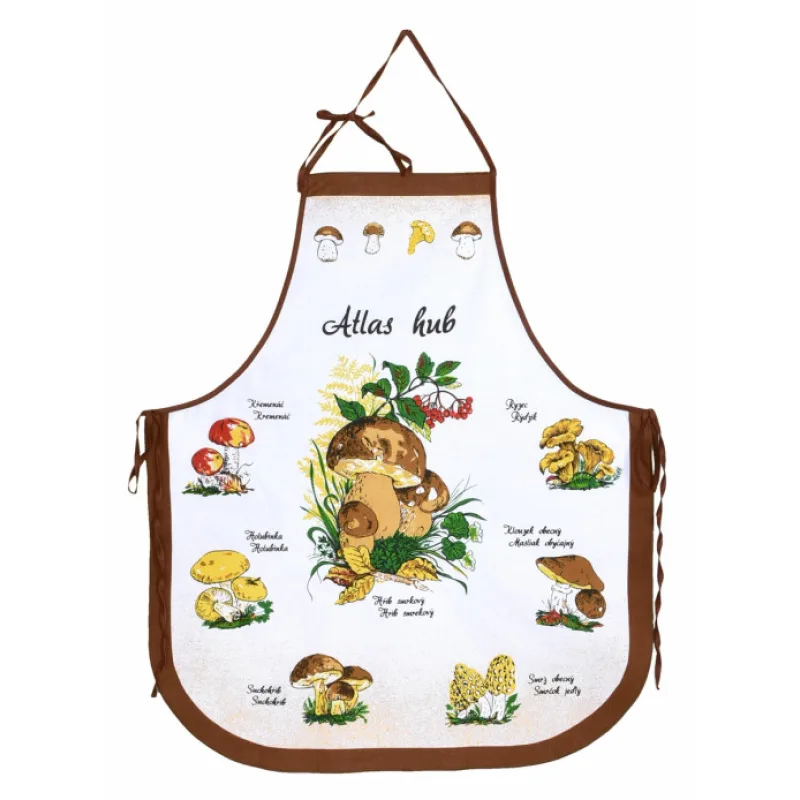 Forbyt Zástěra Houby, hnědá