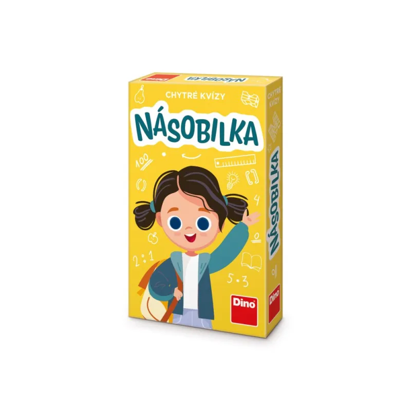 Dino MÚDRE KVÍZY - NÁSOBILKA Náučná hra