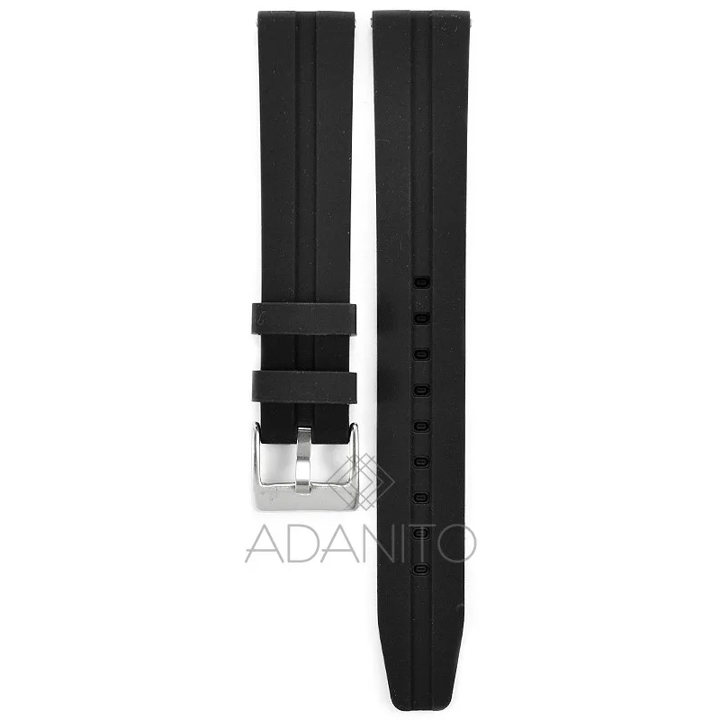 Predĺžený silikónový remienok na hodinky DILOY SBR03L.20.1