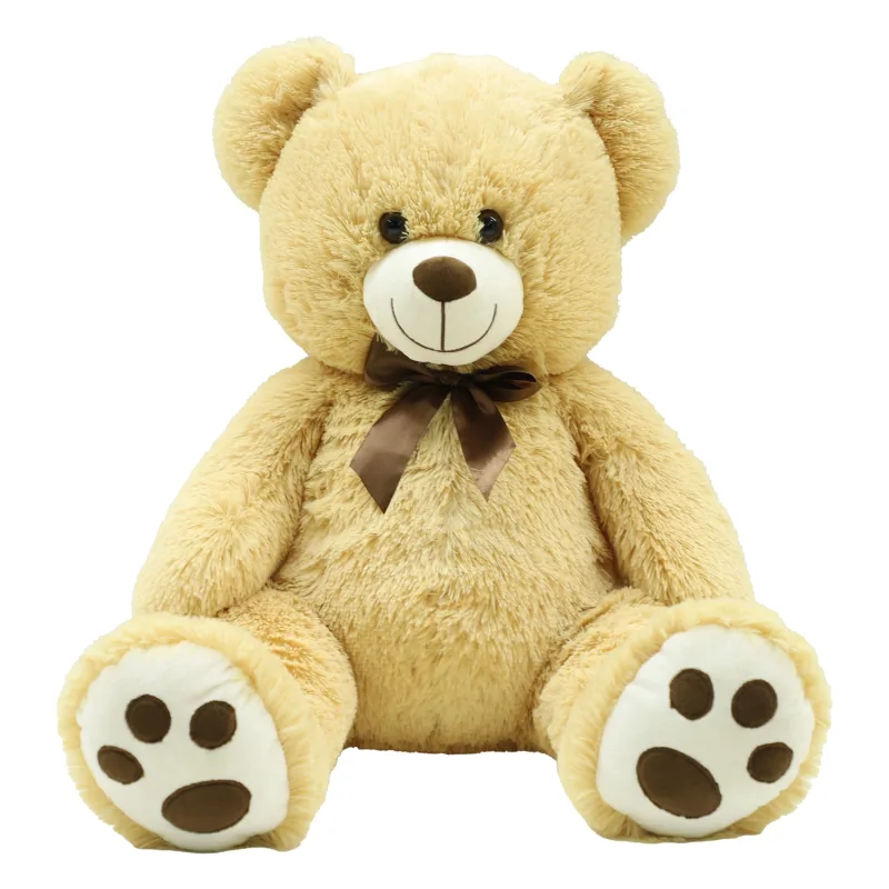 Steppos Mac Toys STEPPOS Plyšový medvídek světle hnědý 60 cm