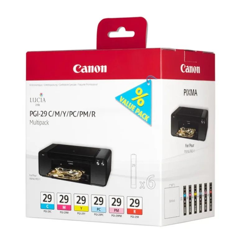 Canon PGI-29 CMY/PC/PM/R Multi pack 4873B005