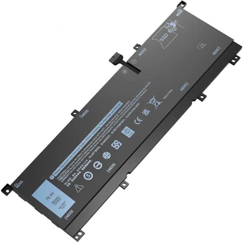 2-POWER Baterie 11,4V 6000mAh pro Dell Precision 5530 2in1, Dell XPS 15 (9575) 77053431
