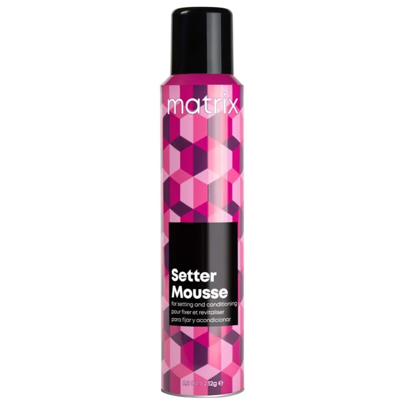 MATRIX Style Link Setter Mousse 232ml - objemová pena na jemné vlasy
