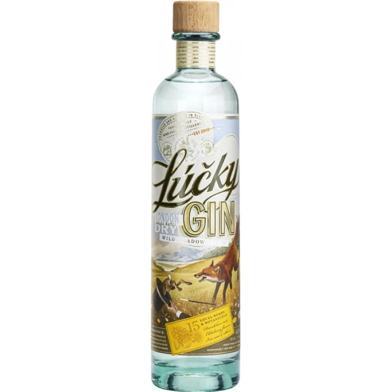 BVD Lúčky Gin 40% 0,7l
