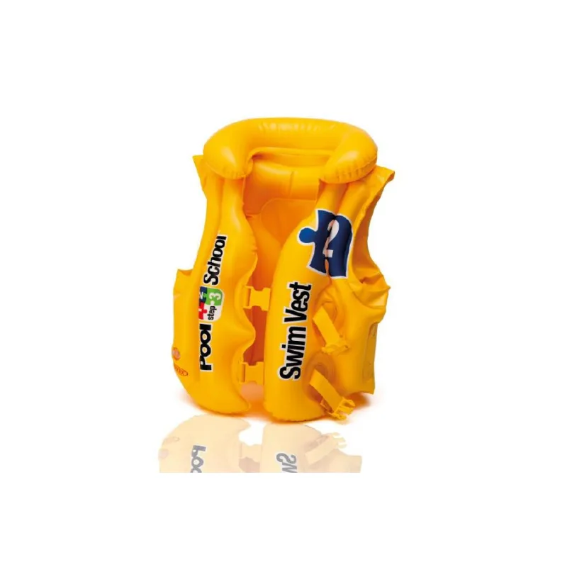 Intex Teddies Vesta nafukovacia žltá 3 komory 50x47cm od 3-6 rokov