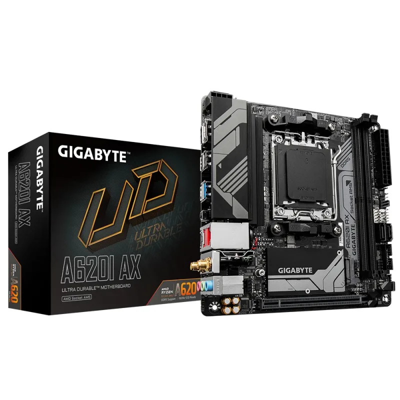 GIGABYTE A620I AX/AM5/mITX A620I AX