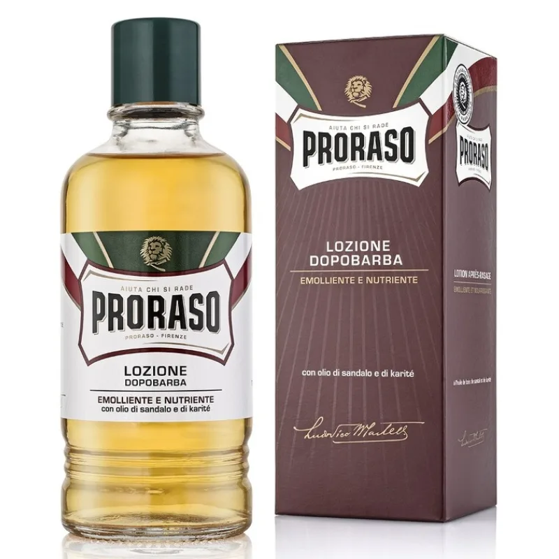PRORASO Sandalwood Vyživujúca voda po holení - santalové drevo 400ml