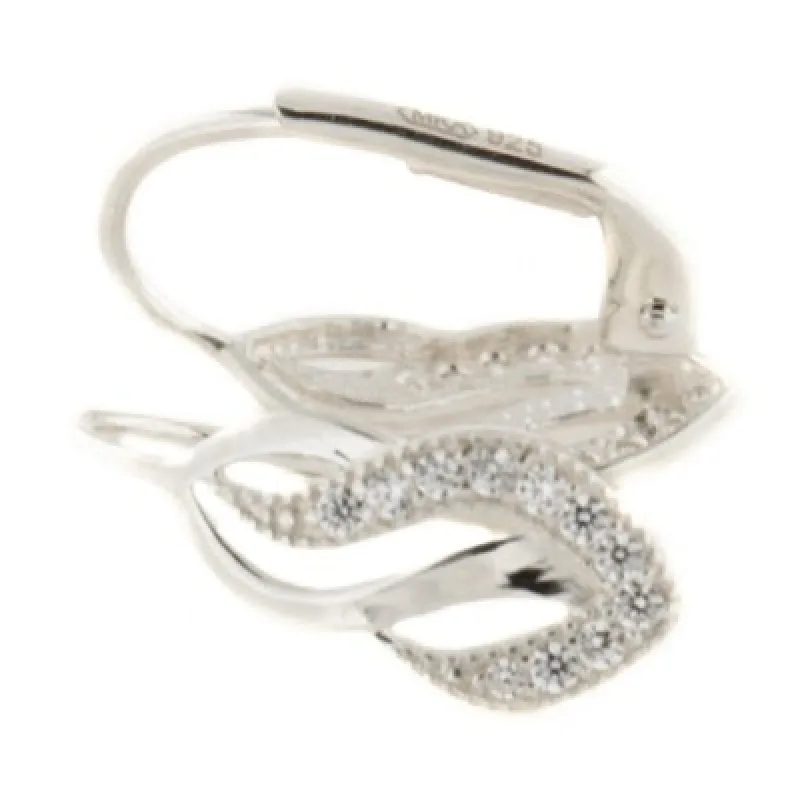 Zlaté náušnice z bieleho zlata KA ZFLWE2292W, 2.1 g, 2.10 g